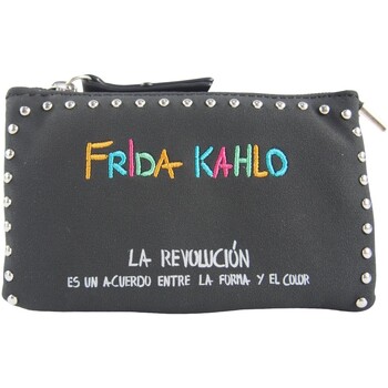 Borse Donna Pochette / Borselli Frida Kahlo Complementos señora  k4913 negro Nero