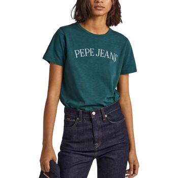 Abbigliamento Donna T-shirt & Polo Pepe jeans  Verde
