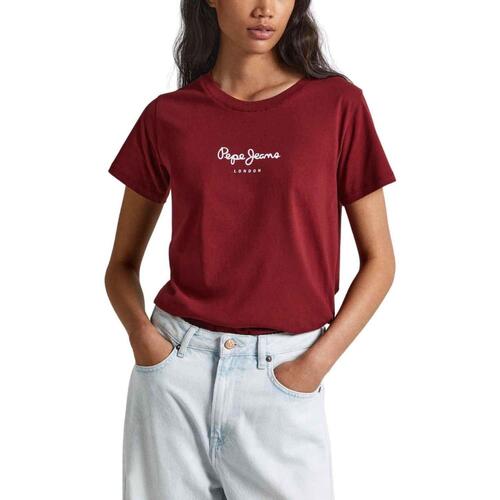 Abbigliamento Donna T-shirt & Polo Pepe jeans  Rosso