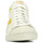 Scarpe Sneakers Diadora Game L High Waxed Suede Pop Bianco