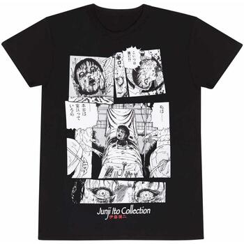 Abbigliamento T-shirts a maniche lunghe Junji-Ito Surgery Nero
