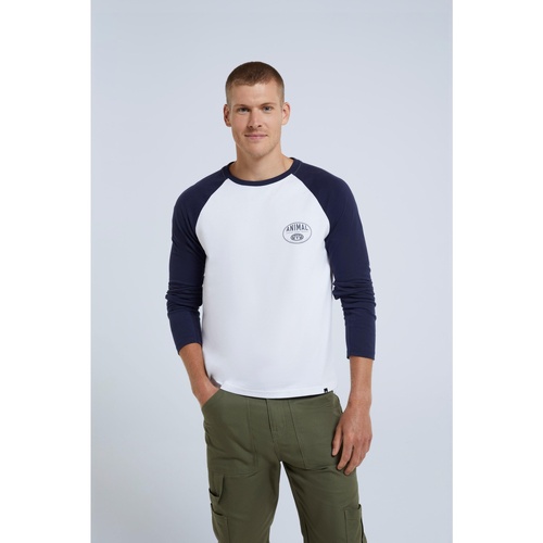 Abbigliamento Uomo T-shirts a maniche lunghe Animal Sander Blu