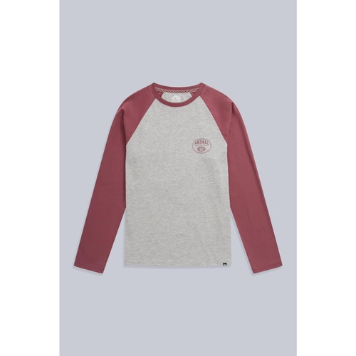 Abbigliamento Uomo T-shirts a maniche lunghe Animal Sander Rosso