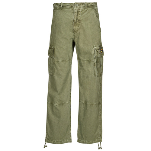 Abbigliamento Uomo Pantalone Cargo Superdry BAGGY CARGO PANTS Verde
