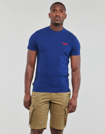 Abbigliamento Uomo T-shirt maniche corte Superdry ESSENTIAL LOGO EMB TEE Marine