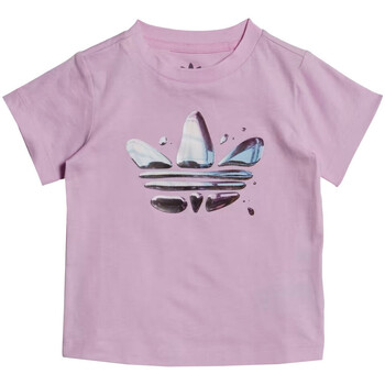 Abbigliamento Bambina T-shirt & Polo adidas Originals HL9425 Viola