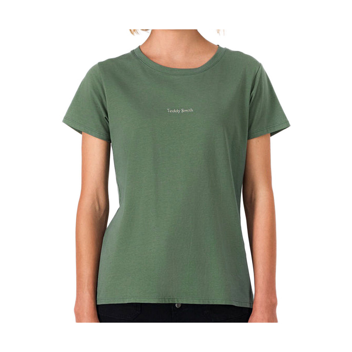 Abbigliamento Donna T-shirt & Polo Teddy Smith 31016576D Verde