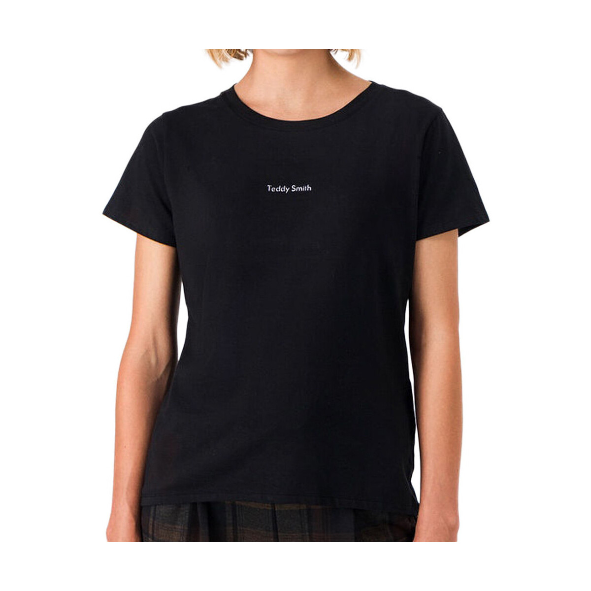 Abbigliamento Donna T-shirt & Polo Teddy Smith 31016576D Nero