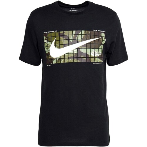 Abbigliamento Uomo T-shirt maniche corte Nike CAMISETA MANGA CORTA HOMBRE  FJ2446 Nero