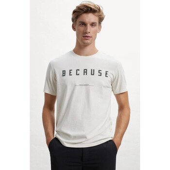 Abbigliamento Uomo T-shirt maniche corte Ecoalf T-SHIRT GATSCOMOA0823 Bianco