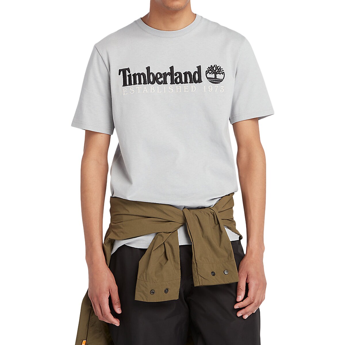Abbigliamento Uomo T-shirt maniche corte Timberland 221880 Grigio