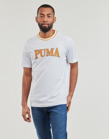 Puma PUMA SQUAD BIG GRAPHIC TEE Bianco