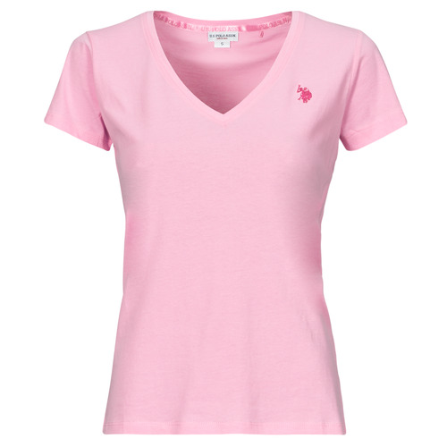 Abbigliamento Donna T-shirt maniche corte U.S Polo Assn. BELL Rosa