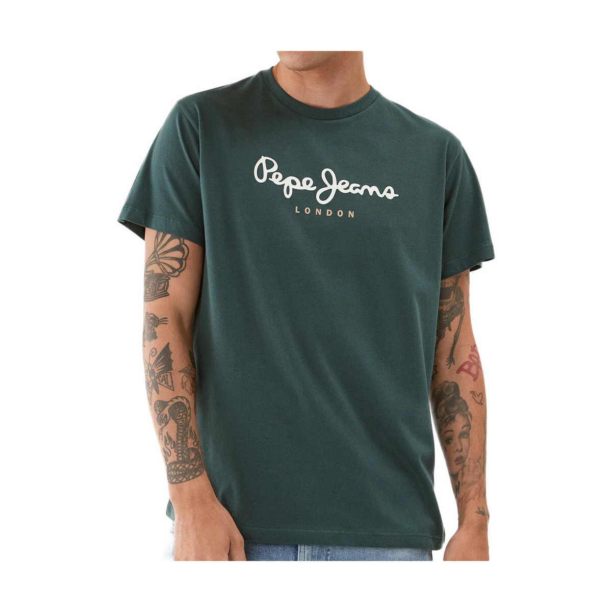 Abbigliamento Uomo T-shirt & Polo Pepe jeans PM508208 Verde