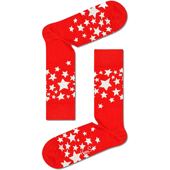 Biancheria Intima Donna Calzini Happy socks CALZA STARS CHRISTMAS GIFT BOX Nero