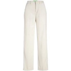 Abbigliamento Donna Pantaloni Jjxx 12236945 MARY PANT CORD-BONE WHITE Beige