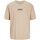 Abbigliamento Uomo T-shirt & Polo Jack & Jones 12257388 MISTERY-RUGBY TAN Marrone