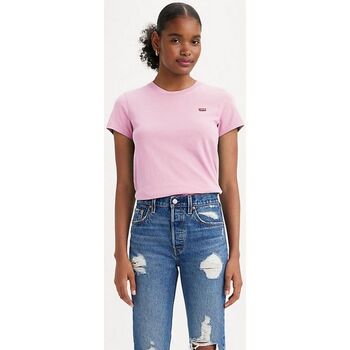 Abbigliamento Donna T-shirt & Polo Levi's 39185 0251 - PERFECT TEE-PINK LAVANDER Rosa