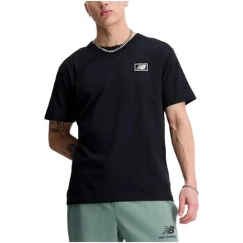 Abbigliamento Uomo T-shirt maniche corte New Balance  Nero