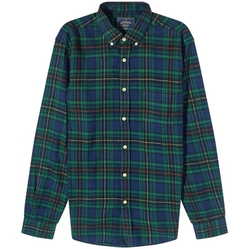 Abbigliamento Uomo Camicie maniche lunghe Portuguese Flannel Orts Shirt - Checks Verde