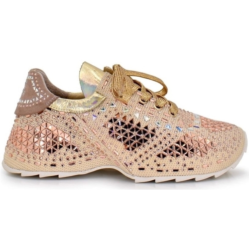 Scarpe Donna Sneakers Exé Shoes EXÉ Sneakers 2988-18 - Champagne Oro