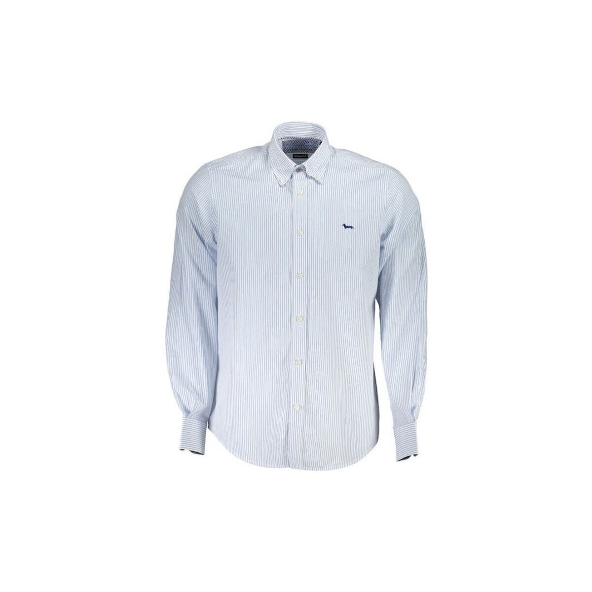 Abbigliamento Uomo Camicie maniche lunghe Harmont & Blaine -  CAMICIA BOTTON DOWN 2 TESSUTI Blu