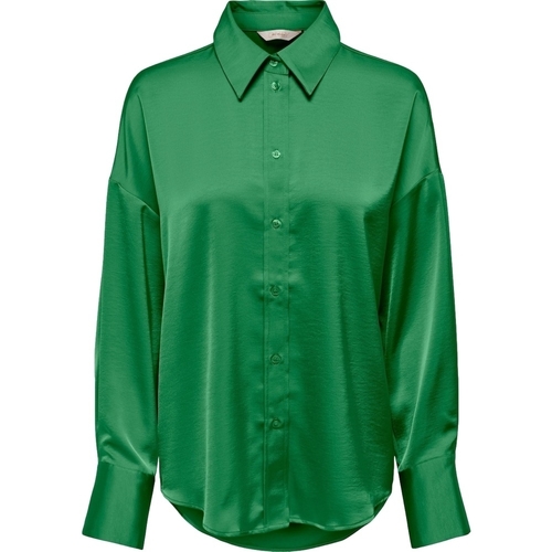 Abbigliamento Donna Top / Blusa Only Marta Oversize Shirt - Peppermint Verde