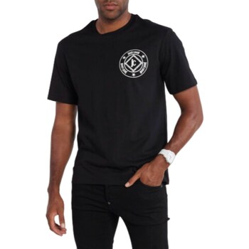 Abbigliamento Uomo T-shirt maniche corte Roberto Cavalli 75OAHT08-CJ500 Nero