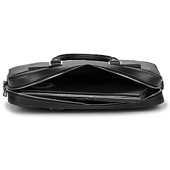 Tommy Hilfiger TH SPW LEATHER COMPUTER BAG Nero