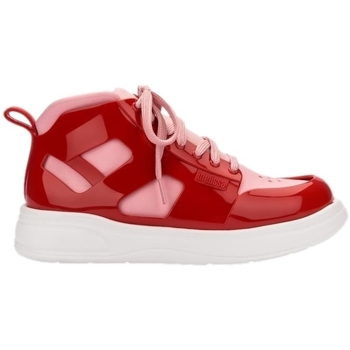 Scarpe Donna Sneakers Melissa Player Sneaker AD - White/Red Rosso
