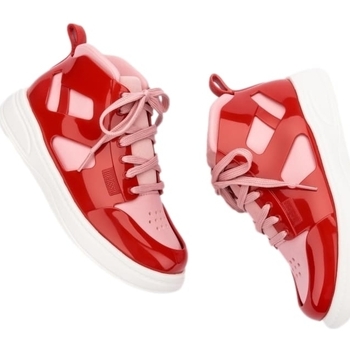 Melissa Player Sneaker AD - White/Red Rosso