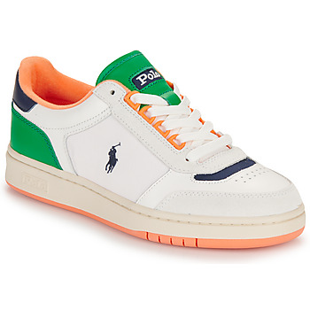 Scarpe Sneakers basse Polo Ralph Lauren POLO CRT SPT Bianco / Verde / Arancio
