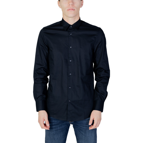 Abbigliamento Uomo Camicie maniche lunghe Antony Morato MMSL00628-FA440052 Blu