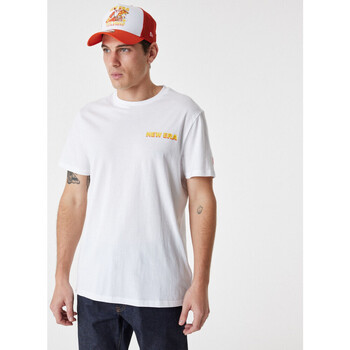 Abbigliamento Uomo T-shirt & Polo New-Era Ne food graphic tee newera Bianco
