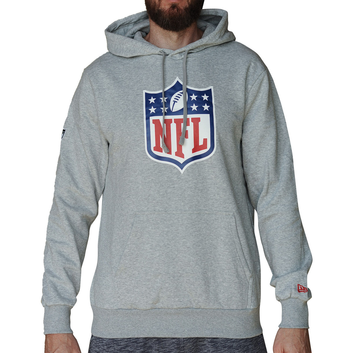 Abbigliamento Uomo Giacche sportive New-Era NFL Generic Logo Hoodie Grigio
