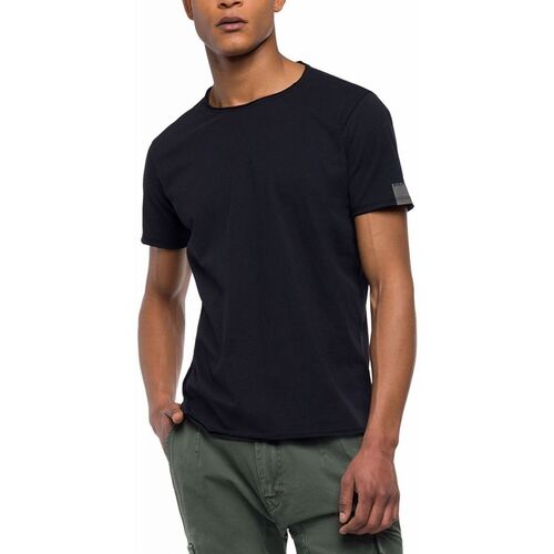 Abbigliamento Uomo T-shirt & Polo Replay M3590.2660-098 Nero
