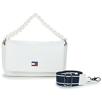 Tommy Jeans TJW CITY-WIDE FLAP CROSSOVER Bianco