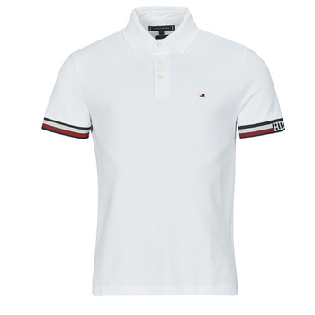 Image of Polo Tommy Hilfiger MONOTYPE FLAG CUFF SLIM FIT POLO