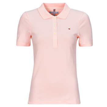 Tommy Hilfiger 1985 SLIM PIQUE POLO SS Rosa