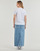 Abbigliamento Donna T-shirt maniche corte Desigual TS_ROLLINGS Bianco / Multicolore