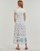 Abbigliamento Donna Abiti lunghi Desigual VEST_GALIANA Bianco / Multicolore