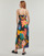 Abbigliamento Donna Abiti lunghi Desigual SWIM_SELVA Nero / Multicolore