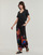 Abbigliamento Donna Pantaloni morbidi / Pantaloni alla zuava Desigual SWIM_JUNJLY_BOTTOM Nero / Multicolore