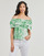 Abbigliamento Donna Top / Blusa Desigual BLUS_ANAÏS Bianco / Verde
