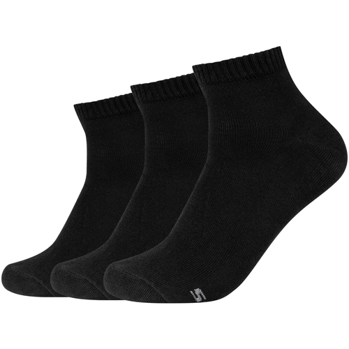 Accessori Uomo Calzini Skechers 3PPK Basic Quarter Socks Nero
