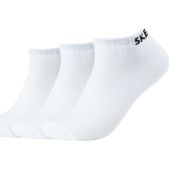 Accessori Calzini Skechers 3PPK Mesh Ventilation Socks Bianco