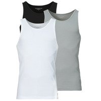 Abbigliamento Uomo Top / T-shirt senza maniche Tommy Hilfiger 3P TANK TOP X3 Nero / Bianco / Grigio