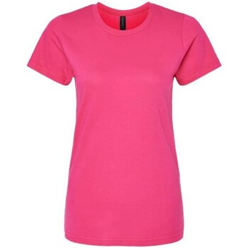 Abbigliamento Donna T-shirts a maniche lunghe Gildan 65000L Rosso