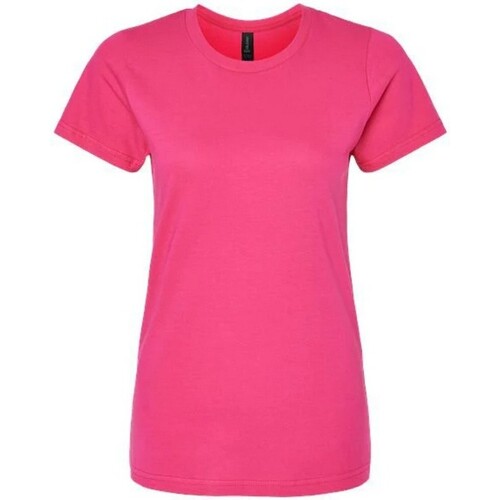 Abbigliamento Donna T-shirts a maniche lunghe Gildan 65000L Rosso