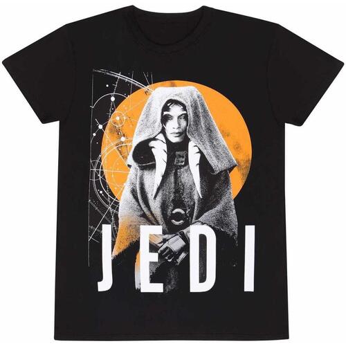 Abbigliamento T-shirts a maniche lunghe Disney Jedi Nero